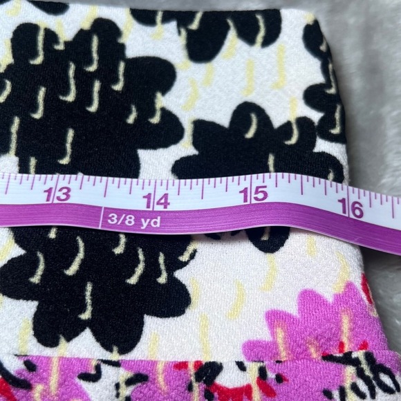 LuLaRoe Pencil Skirt Womens Multicolor Floral Knee Length Colorful Spring - Picture 8 of 9